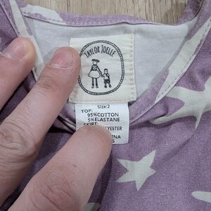 Taylor Joelle Purple Star Kids Dress